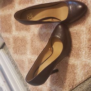 Ny&c comfort heels pumps purple new